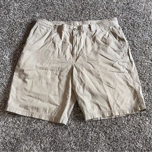 The North Face Belted Hiking Fishing Outdoor Shorts Men's Size 38 Tan Pockets